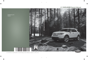 2013 Ford Explorer Owners Manual